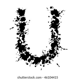 Vector ink letter