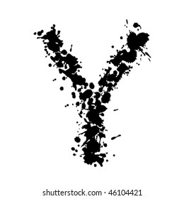 Vector ink letter