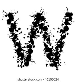 Vector ink letter