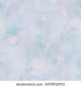 Vector Ink Marble. Alcohol Ink Marble. Gold Marble Background. Water Copper Glitter. Pink Abstract Watercolor. Blue Ink Paint. Liquid Abstract Art Template. Fluid Elegant Background. Pastel Watercolor