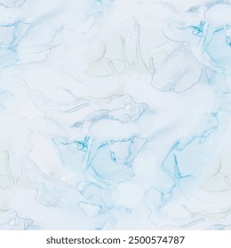 Vector Ink Marble. Green Golden Texture. Pink Seamless Background. Light Pastel Background. Blue Sea Paint. Liquid Abstract Art Template. Gold Marble Watercolor. Watercolor Marble. Luxury Alcohol Ink