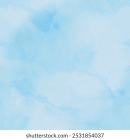 Mármol de tinta de Vector. Brillante brillo dorado. Pintura de tinta de oro. Lienzo de acuarela. Acuarela elegante ligera. Fondo de mármol de la hoja. Plantilla de moda del mar Abstractas. Acuarela sin costuras azul. Tinta de alcohol de lujo