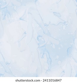 Mármol de tinta vectorial. Fondo Pastel de Agua. Fondo Azul Sin Marea. Patrón de cobre de agua. Acuarela De Mármol Rosa. Pintura de cielo sin vectores. Paint Gold Sea. Mármol de tinta de alcohol. Acuarela moderna