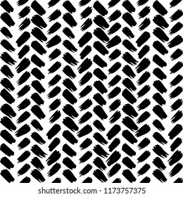 Vector ink and paint textures set. Grungy hand drawn elements