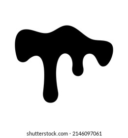 Vector ink splash clipart design that can be used in various projects.