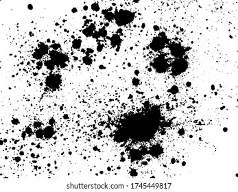 Vector Ink Spot On White Background Stock Vector (Royalty Free) 1748813084
