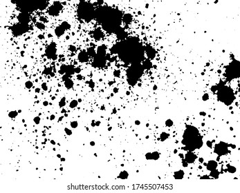Vector ink spot on a white background.           