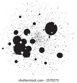 Vector ink spots
