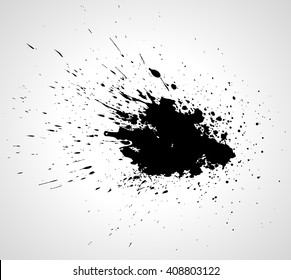 Vector ink stain