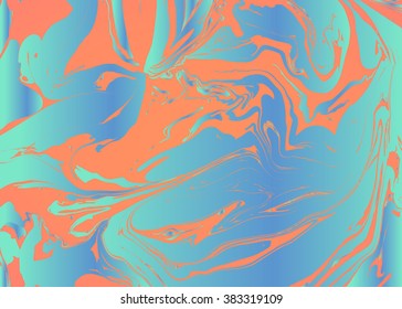 Vector Ink texture. Hand drawn marbling illustration technique.
Watercolor stains, abstract background, aqua print artistic effect.
Cover design for party invitation, trendy graphic, suminagashi art.