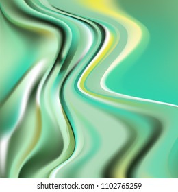 Vector Ink texture for marbling illustration technique. Watercolor abstract background, aqua print artistic effect.