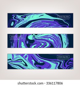 Vector Ink texture watercolor hand drawn marbling illustration, abstract background, aqua print.
Template for sail, wedding invitations (save date), invitation, envelope, valentine, card design 
