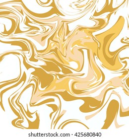 Vector Ink texture watercolor hand drawn marbling illustration, abstract background, aqua print