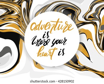 Vector Ink texture watercolor hand drawn marbling illustration, abstract background, aqua print