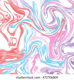 Vector Ink texture watercolor hand drawn marbling illustration, abstract background, aqua print. Template for sail, wedding invitations (save date), invitation, envelope, valentine, card design