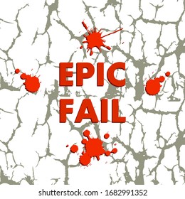 Inschrift Vektorillustration Kill-Zone mit Blut