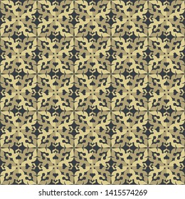 Vector inspired by paper stencil in Thai style. Line Thai Vector