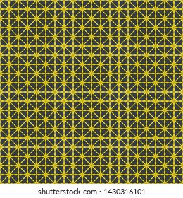 Vector inspired by paper stencil in Thai style. Line Thai Vector