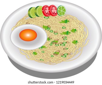 Vector - Instant Fried Noodle