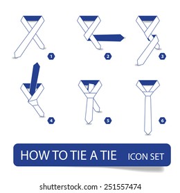 vector instructions - how to tie a tie