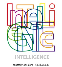 Vector intelligence. Broken text
