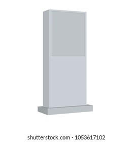 Vector Interactive Information Kiosk Terminal Stand Screen Display Console Infokiosk