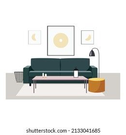 Vector Interior Design Illustration design