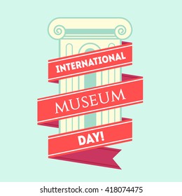 Vector International Museum Day Illustration