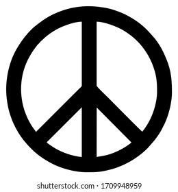 vector international symbol of peace disarmament anti war movement