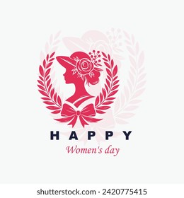 Vector international women's day logo