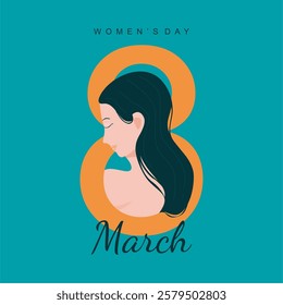 vector international women's day poster template