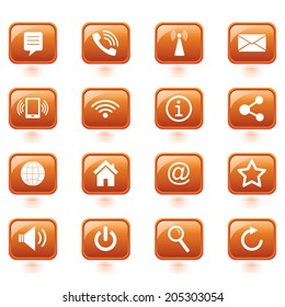 Vector - Internet icons set 