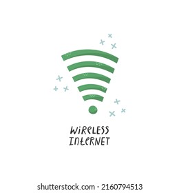 Ilustración vectorial de internet. Binoculares. Buscar información en la web.
