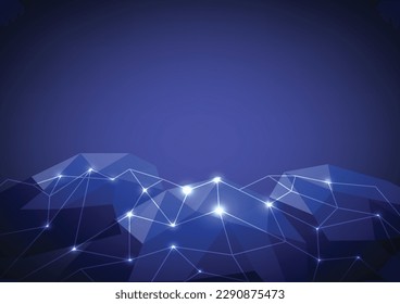 vector of internet online technology background ,Network and communication background.