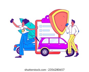 Obtención de imágenes a mano de las personas que reciben descuentos para reabastecer el coche