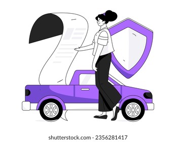 Obtención de imágenes a mano de las personas que reciben descuentos para reabastecer el coche