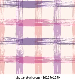 Vector intersecting lines kilt pattern. Two Color Gingham Design