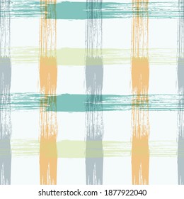 Vector intersecting lines kilt pattern. Two Color Gingham Design