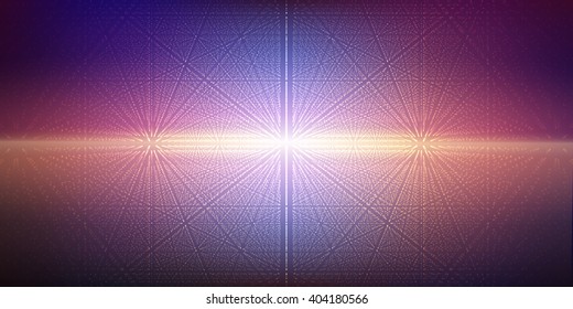 Vector interstellar space background.Cosmic galaxy illustration.Background with nebula, stardust and bright shining stars.Vector Illustration for party flyers,artwork, brochures, posters.