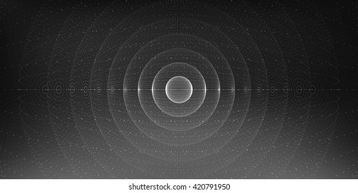 Vector interstellar space background.Cosmic galaxy illustration.Background with nebula, stardust and bright shining stars.Vector Illustration for party flyers,artwork, brochures, posters.