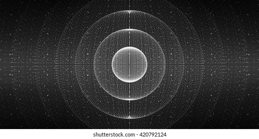 Vector interstellar space background.Cosmic galaxy illustration.Background with nebula, stardust and bright shining stars.Vector Illustration for party flyers,artwork, brochures, posters.