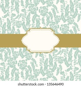 Vector invitation card