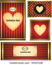 Vector Invitation Card or Greeting Card for Congratulations
