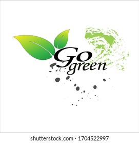 vector to invite everyone to care about the environment