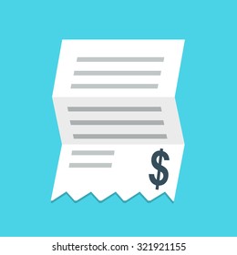 Vector Invoice Icon