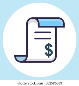 Vector Invoice Icon