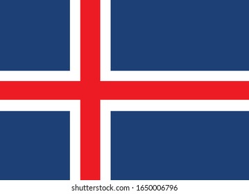 Símbolo de bandera de Irlanda vectorial, disponible en tres colores

