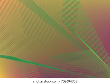 Vector iridescent abstract background or A4 minimal cover. Pearlescent bright wallpaper. Smooth gradient color overlay. Simple clean horizontal asymmetric halftone blend design. Dynamic, shiny banner.