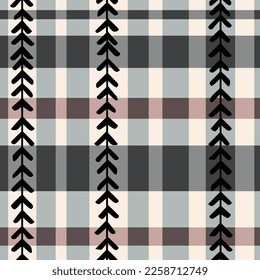 Vector Irish Checker Seamless Pattern for Products or Wrapping Paper Prints.
