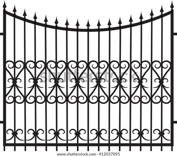 iron fence svg free iron fence svg free